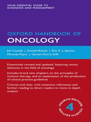 cover image of Oxford Handbook of Oncology